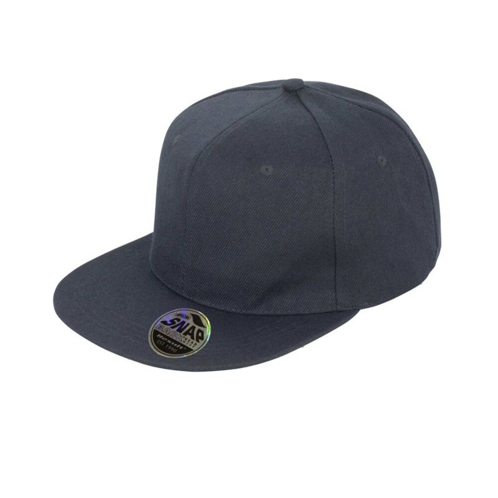 Result Unisex Core Bronx Original Flat Peak  Solid Color Cap / Black